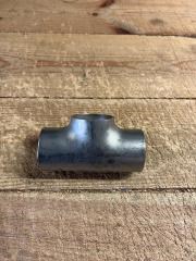 Restsalg Rustfri T - Stykke. Ø21,3 x 3,2 mm. AISI 316. (Kun 8 Stk.)